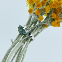 Folding Fan Moss Agate Jewelry Series — FF10S83 Ring — image 4