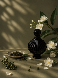 Jasmine Pepper Tea — Small 50 mL Black Shell Bottle