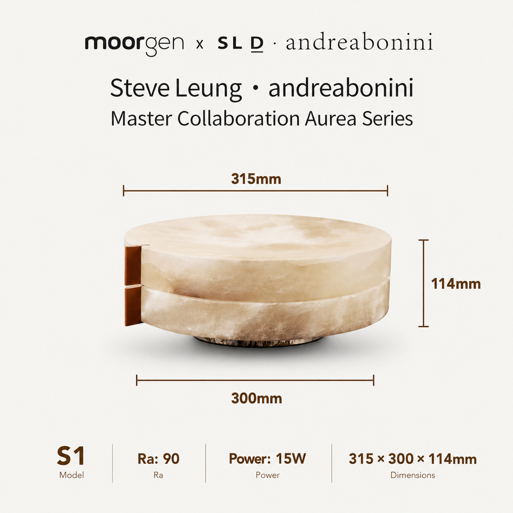 Aurea Alabaster Table Lamp — product view 6