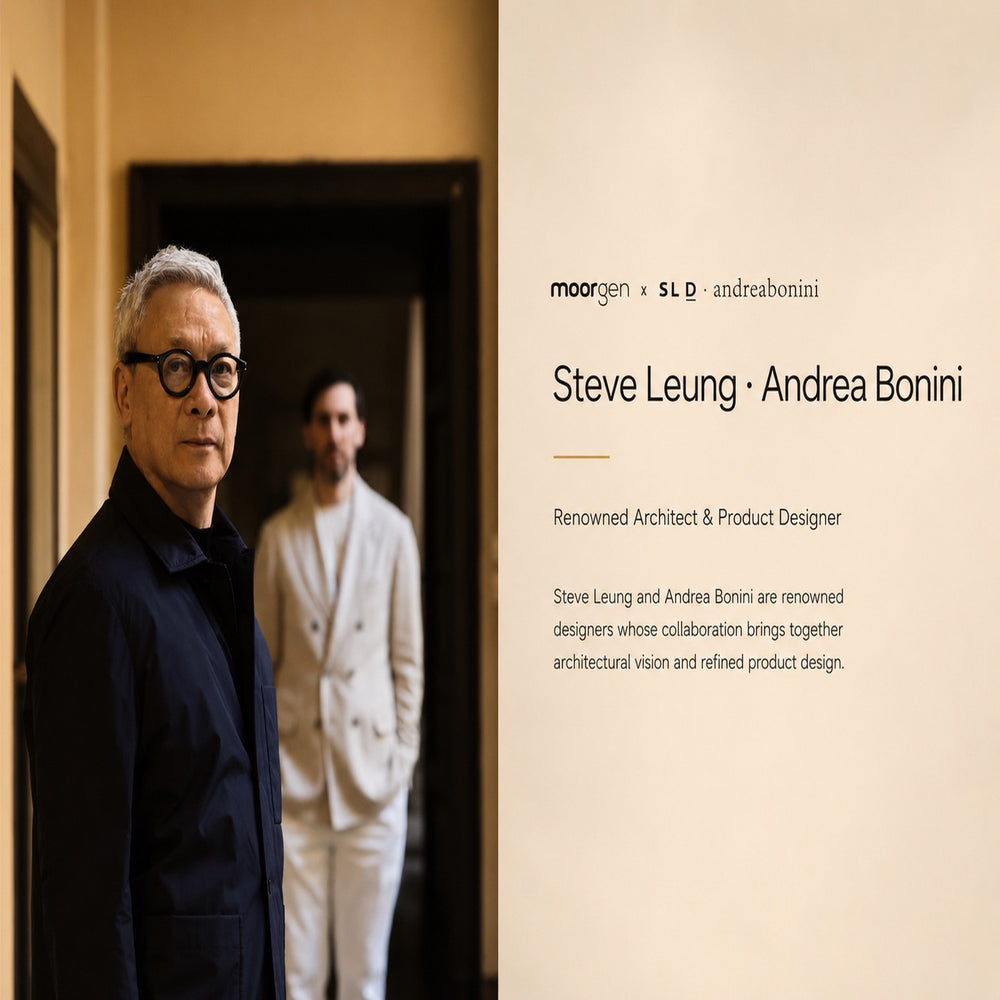 Aurea Alabaster Table Lamp — designer profile: Steve Leung & Andrea Bonini