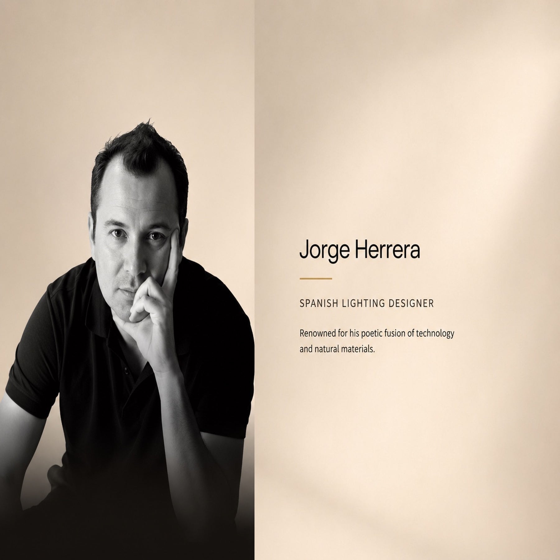 Crystal Series Touch-Dimming Table Lamp — designer profile: Jorge Herrera