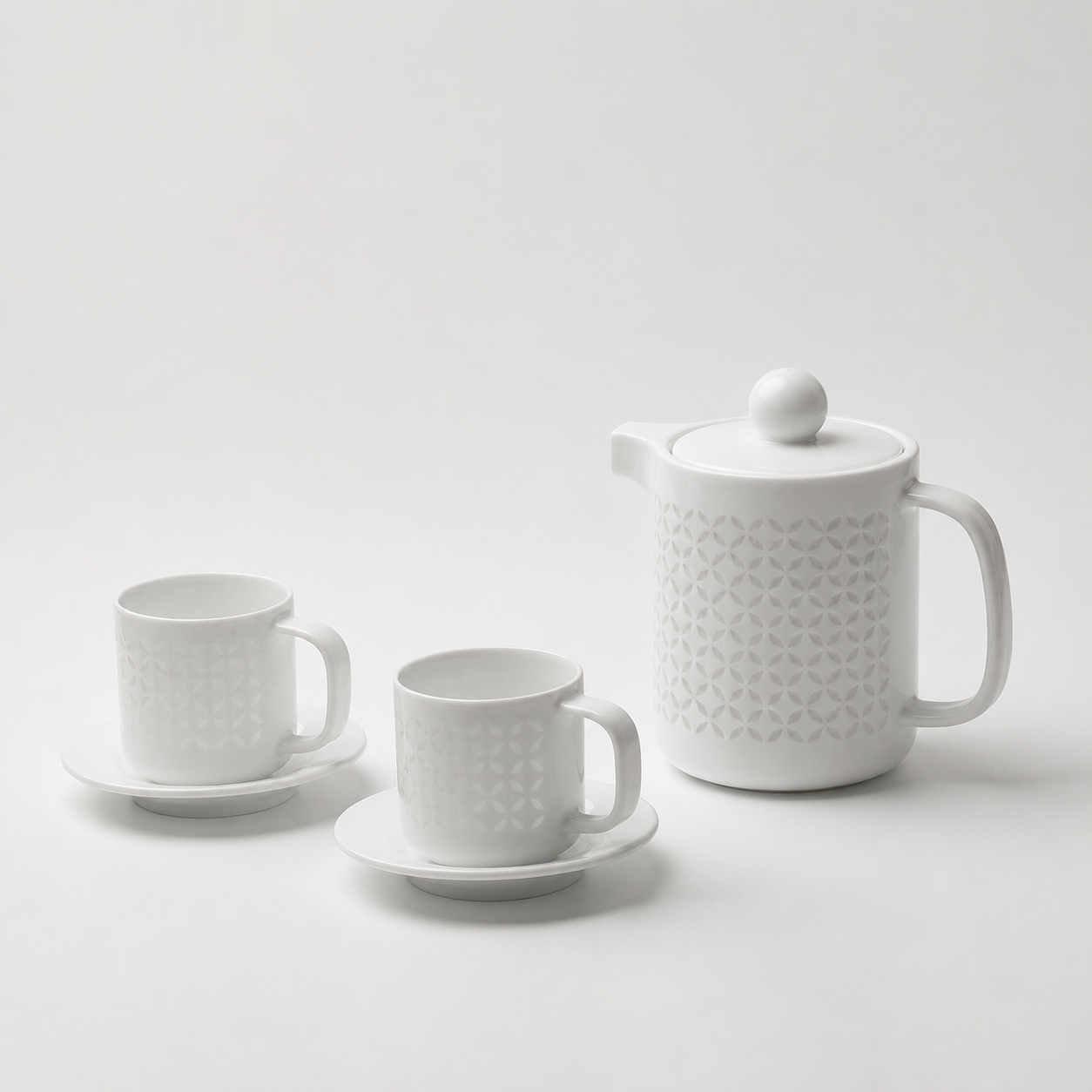 Copper-Coin Pattern Tea & Coffee Set — RYKT011 Default Title — image 1