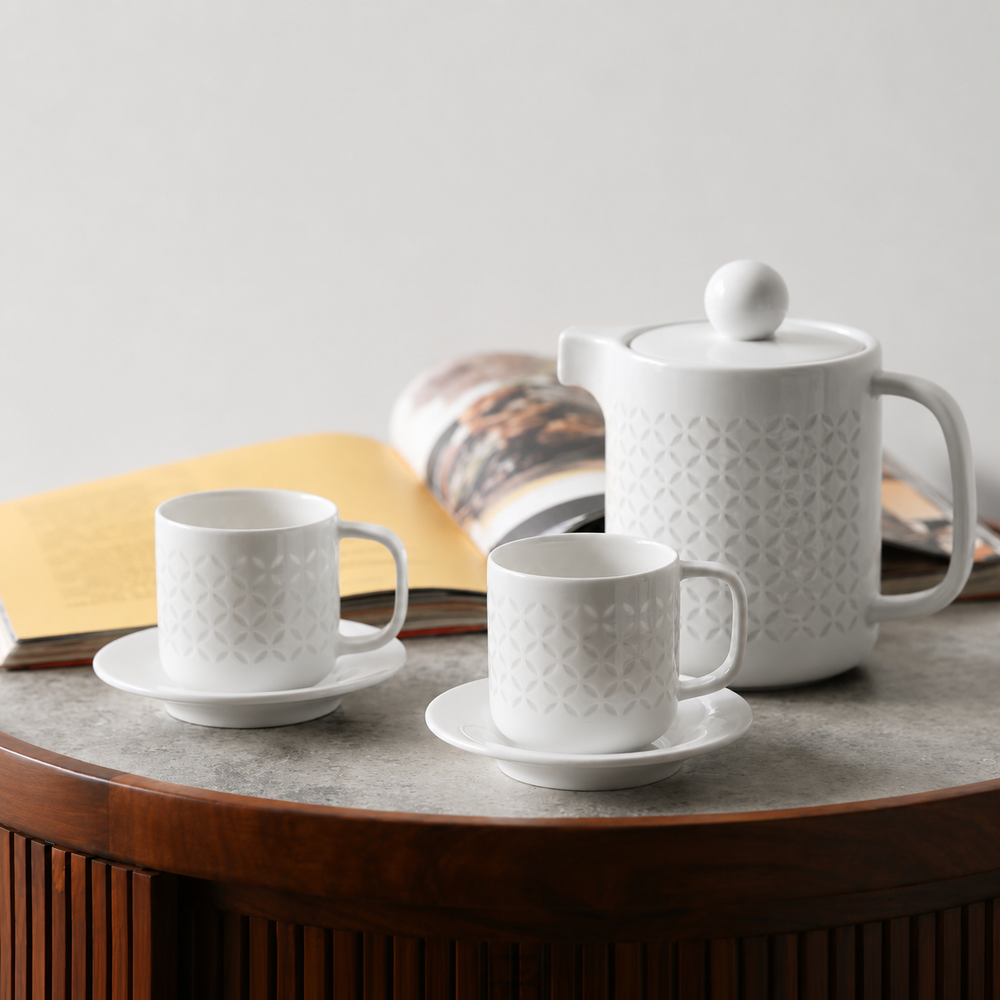 Copper-Coin Pattern Tea & Coffee Set — RYKT011 Default Title — image 3