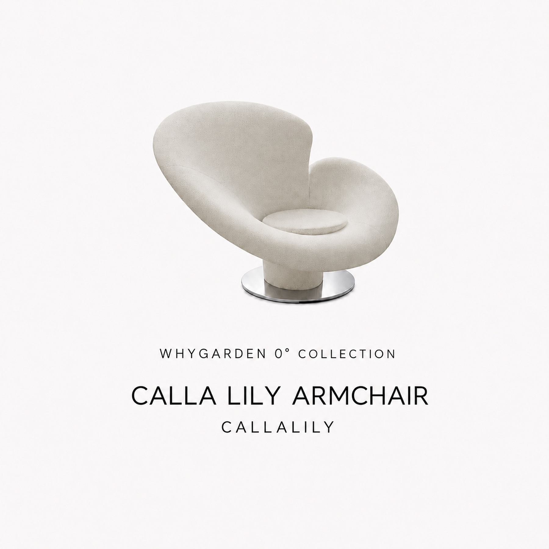 WHYGARDEN Calla Lily Armchair — image 1